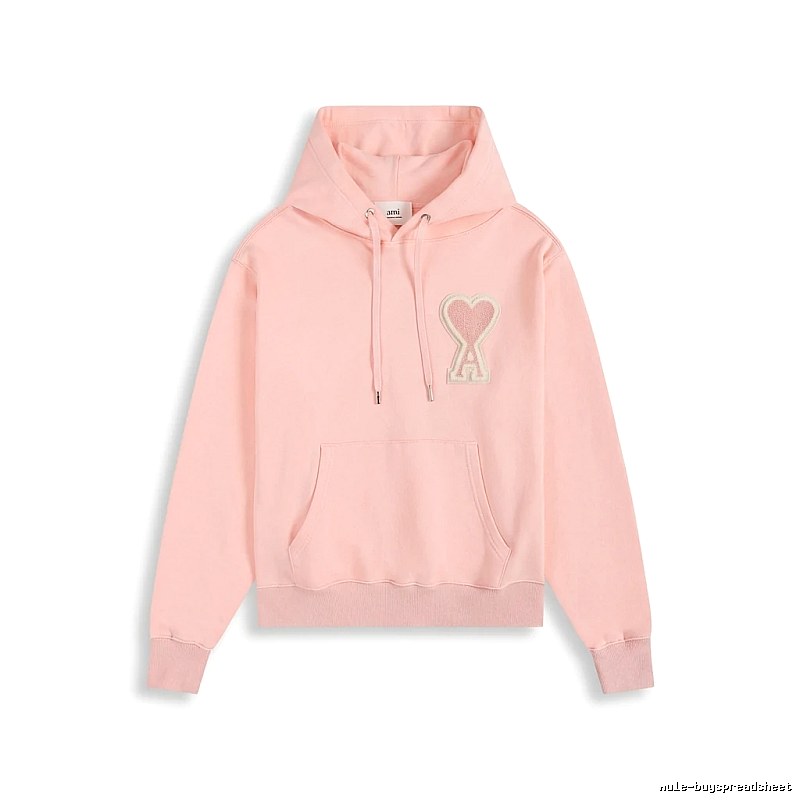 AMI Love Pink Hoodie