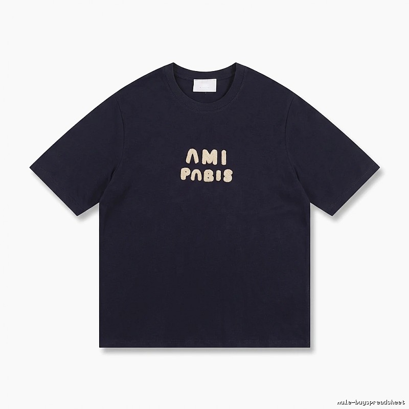 AMI Paris Alphabet Style T-shirt