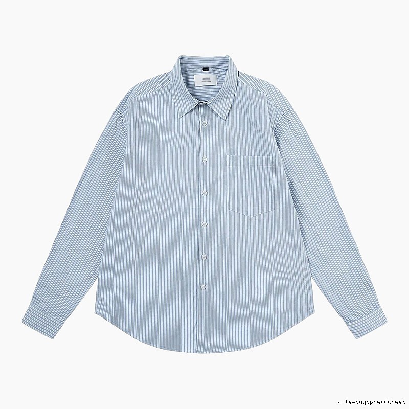 AMI Stripe Minimalist Style Shirt