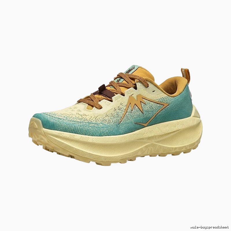 ASICS Trail Running Shoes with Blue-Yellow Gradient