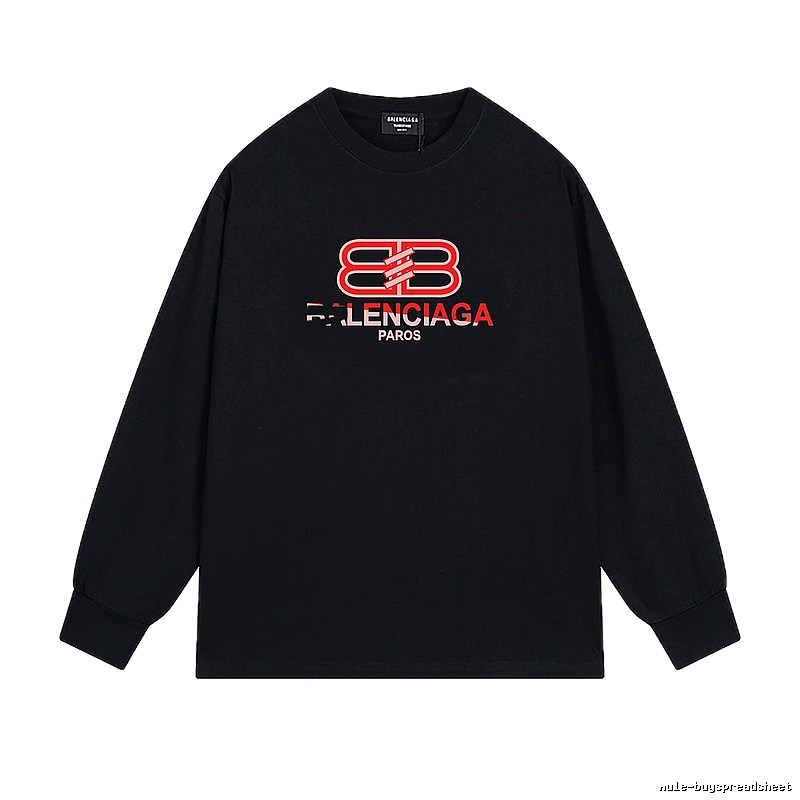 Balenciaga PAROS series black T-shirt