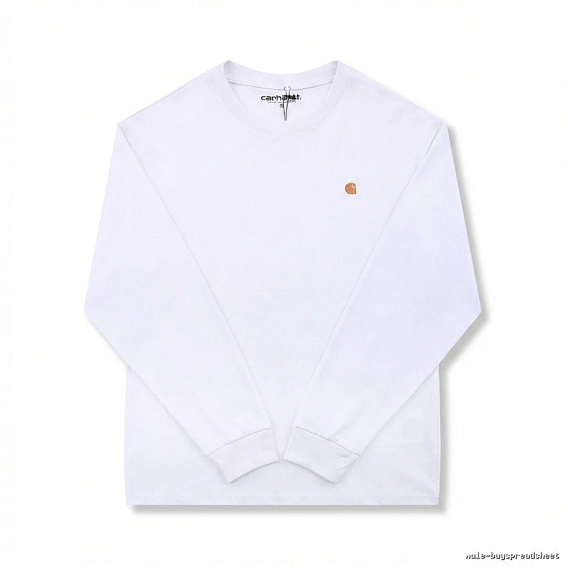 Carhartt classic simple style white sweatshirt