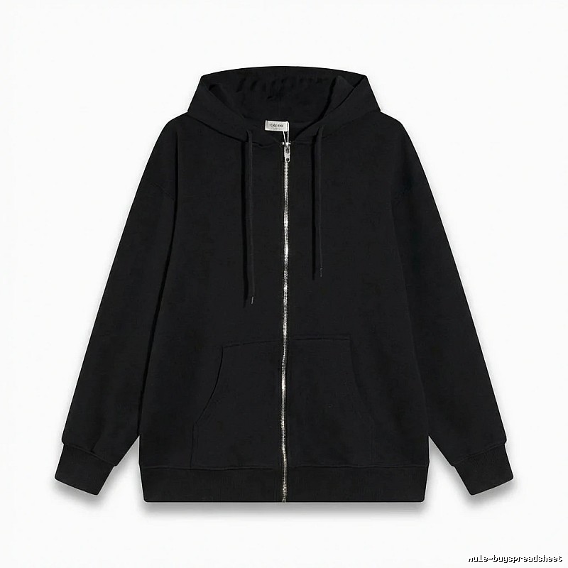 CELINE basic simple black sweatshirt