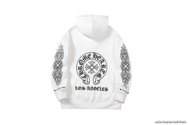 Chrome Hearts Daily Cross graphic hoodie Black Blue Cross for City Outfits