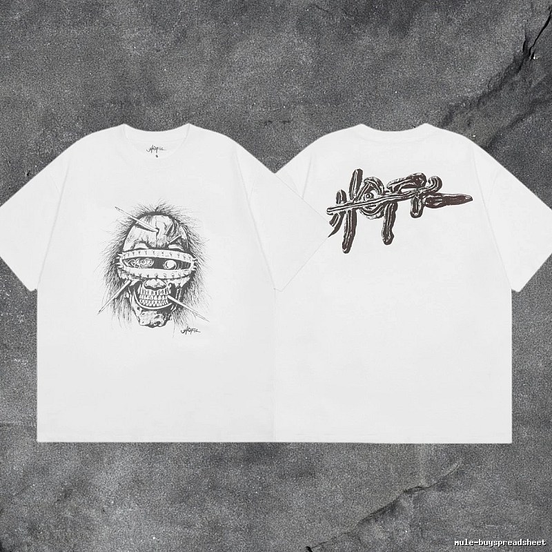 Denim Tears White Graphic T-Shirt Modern Fit