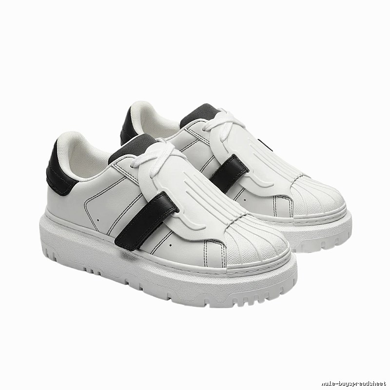 Dior black and white minimalist style board shoes