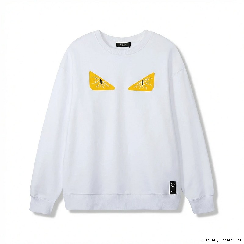 Fendi Little Monster White Sweatshirt
