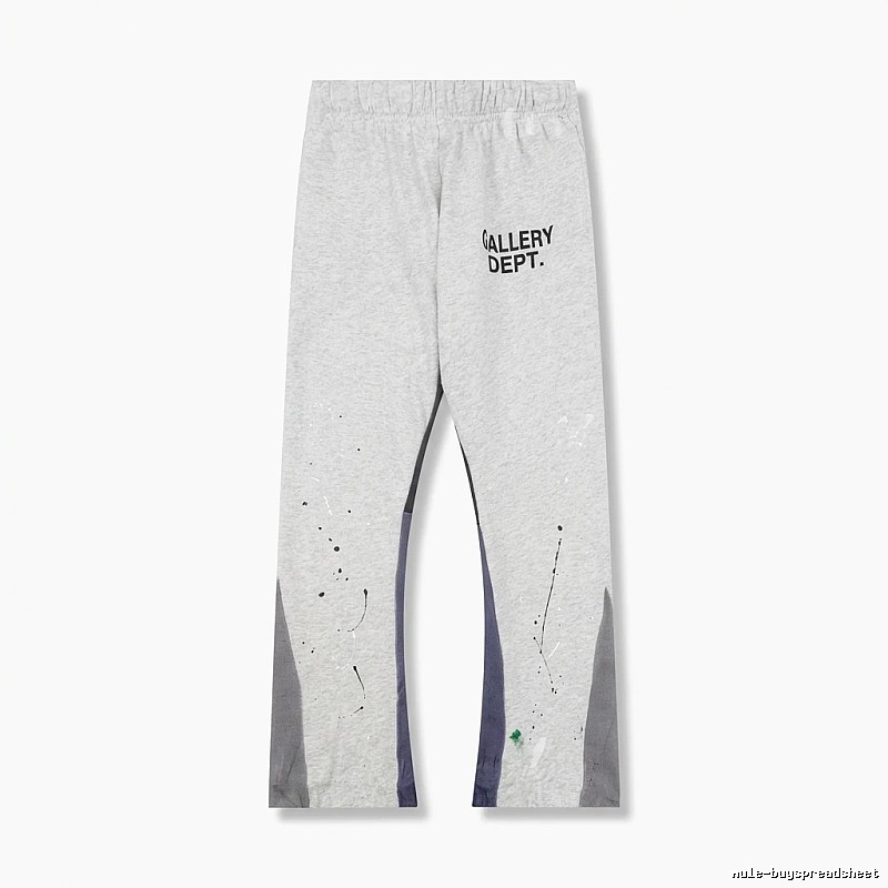 Gallery Dept Graffiti-style Grey Long Pants