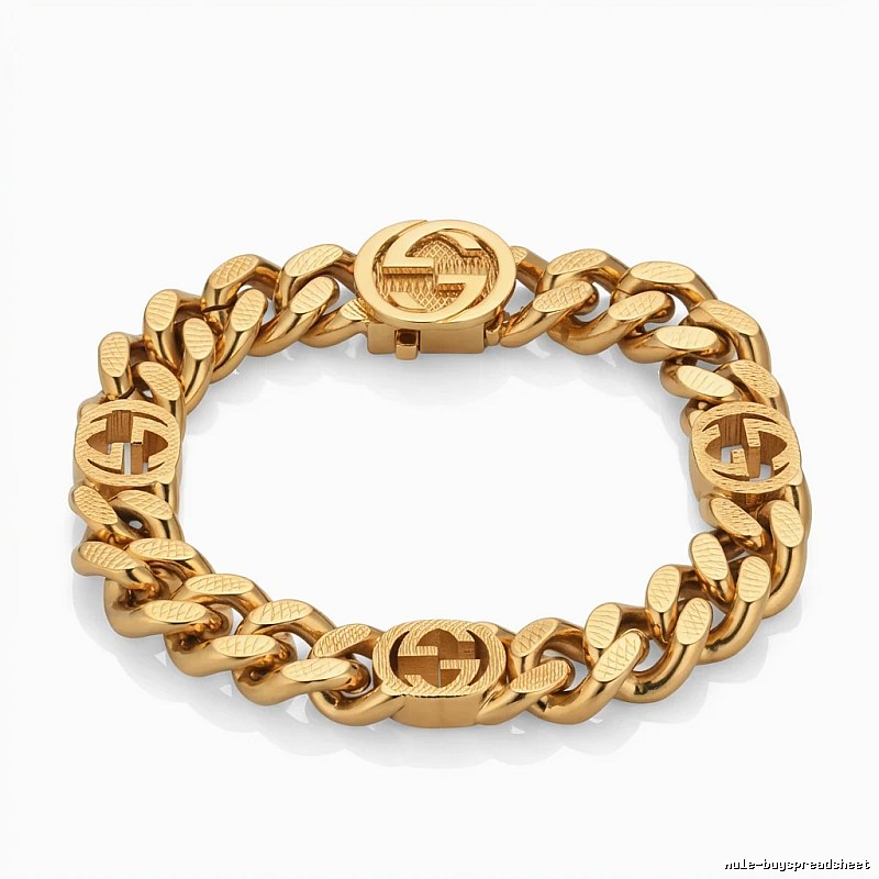 Gucci golden retro-style bracelet