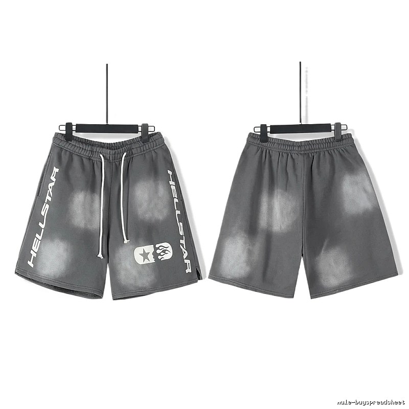 Hellstar Tie - Dye Style Grey Shorts