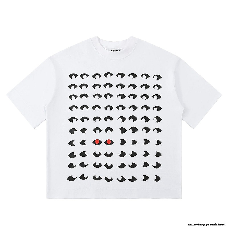House of Errors Eye Print White T-shirt