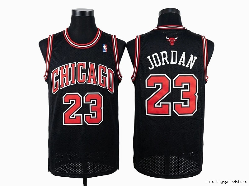 Michael Jordan Jordan-style black jersey