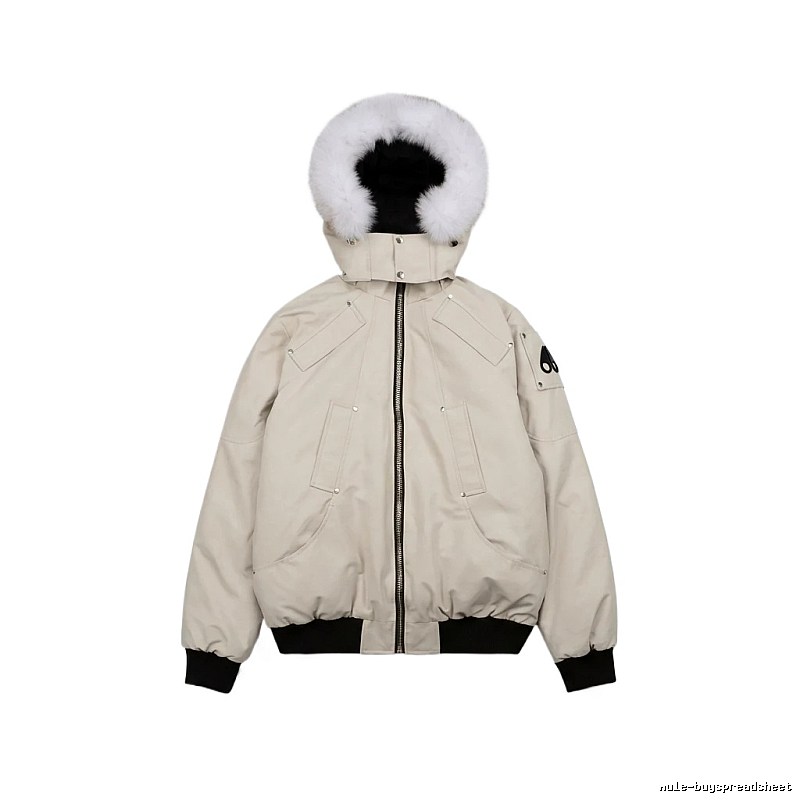 Michael Kors parka down jacket in off-white