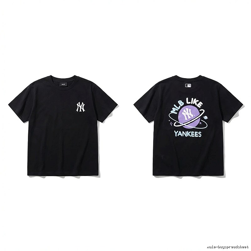 MLB Planet Style Black T-shirt