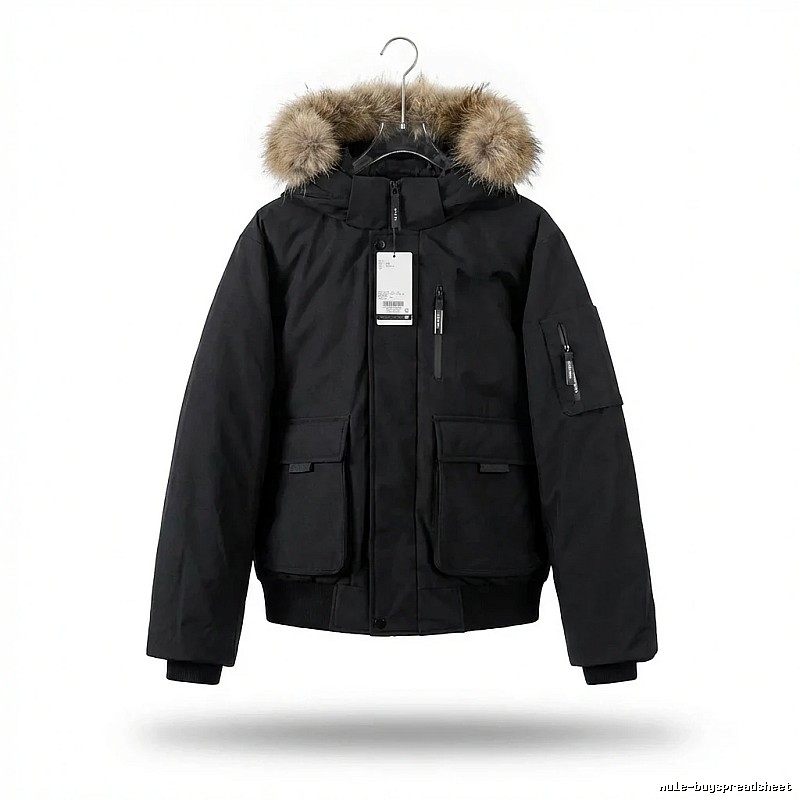 MLB Workwear Style Black Down Jacket