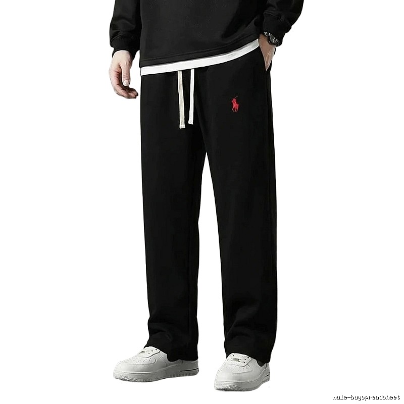 Ralph Lauren simple-style black sweatpants