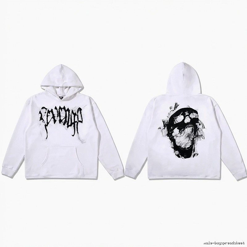 Revenge dark - style white hoodie