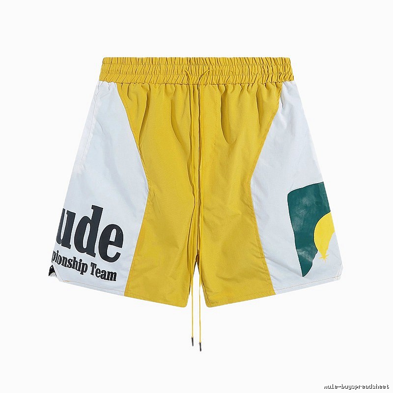 RHUDE Color-Block Sport Shorts