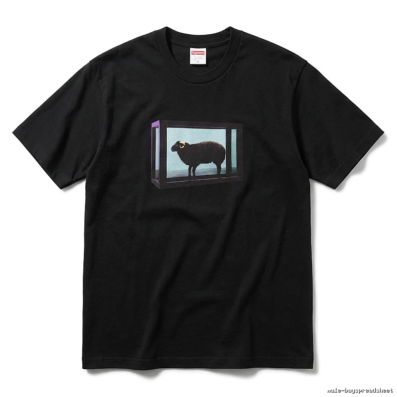 Supreme Art Style Black T-shirt