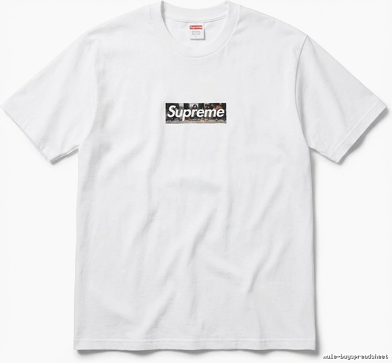 Supreme Retro Style White T-shirt