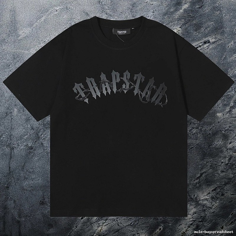 Trapstar Daily Keys graphic T-shirt Black White Key for City Outfits