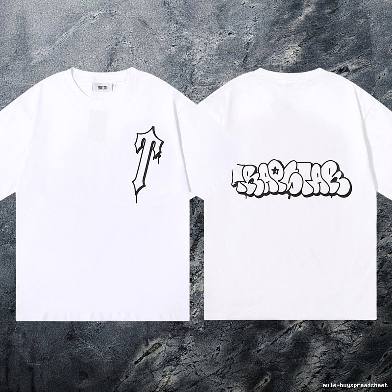 Trapstar Weekend Keys graphic T-shirt Black White Key for Weekend Wear