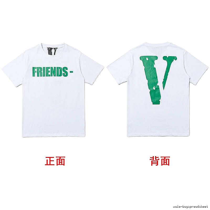 Vlone Statement Logo T-shirt Black Purple Vlone for Easy Pairing