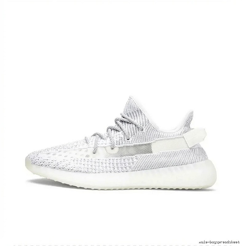 Yeezy 350 V2 Minimalist Style Silver-White Shoes